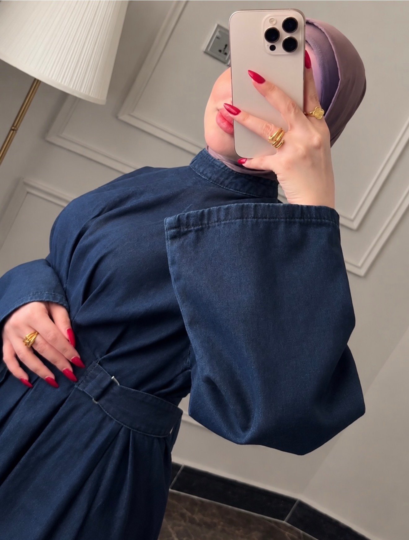💙 Robe 100% Jean – New Collection 🧵✨ - الصورة 2
